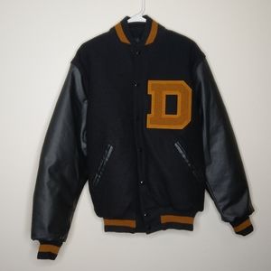 Neff Letterman Jacket Wool Leather D 
